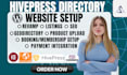 setup customize directory hivepress geodirectory listingpro wordpress website