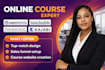 setup learnworlds course, online course website, teachable, kajabi sales funnel