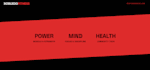 design a modern dark mode fitness website