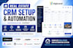 design gohighlevel wordpress website, landing page, sales funnel for real estate