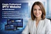 create professional iptv website for iptv services