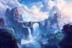 design stunning fantasy landscape