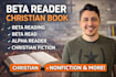 beta reader christian book beta reading beta read alpha reader christian fiction