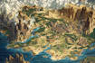 fantasy map illustration for map