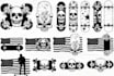 make custom hand drawn skull skateboard logo