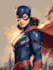 design a custom superhero character illustration
