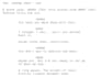 write a short film script with strong dialogue and structure