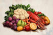 create food icons, illustrations