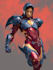 draw a custom superhero character portrait
