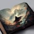create stunning fantasy book cover character art