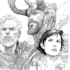 comic book illustration with comic book illustrator