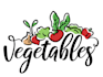 create a unique vegetable logo for food brand