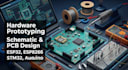 do hardware prototyping, schematic, pcb design, esp32, esp8266, stm32, arduino