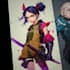 draw an anime character illustration