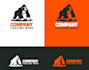 do powerful mountain gorilla logo for your brand