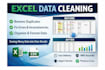 format and organize your excel ,CSV data