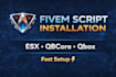 install esx qbcore or qbox scripts on your fivem server