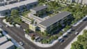 design 3d architectural rendering,secondary school campus,kindergarten classroom