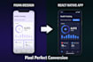 convert figma design to pixel perfect react native app for ios and android