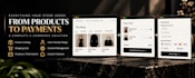 build modern responsive ecommerce website for your business