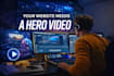 cinematic ai website hero video for your landing page ai website video