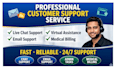 be your customer support specialist, chat and email support VA