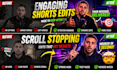 edit viral short form videos for tiktok, reels, and youtube shorts