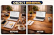 remove unwanted objects from your photos professionally