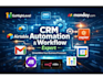 setup and automate CRM system and project management workflow