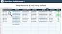 do data entry, copy paste, excel and web research work