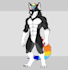illustrate your furry oc with high quality design