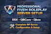 create and setup a professional fivem roleplay server