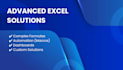 create professional excel spreadsheets and data analysis