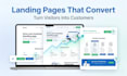 build a customer conversion fast page ai saas landing page in 24h