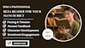 be your book beta reader, do beta reading and provide actionable feedback