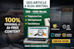 write SEO blog articles