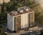 remodel high rise building,underground parking design,residential complex render