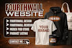 design fourth wall website setup fourthwall store setup fourthwall pod merch