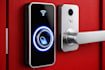 design 3d smart lock home iot sensor camera consumer electronic model