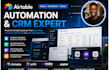 create airtable crm, automation, database, softr