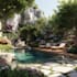 create a custom 2d landscape design with planting layout