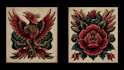 create custom traditional tattoo logo designs