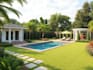 design layout 2d, landscape garden, backyard, pool