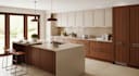 design, decorate modern kitchen interior with 3d render
