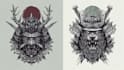 create custom traditional tattoo logo designs