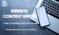 write compelling website content and landing page copy
