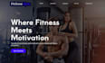 do modern gym website design