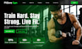 do modern gym website design