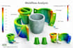 design silicone injection mold and do moldflow analysis with resin casting