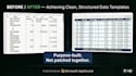 custom build an interactive excel template